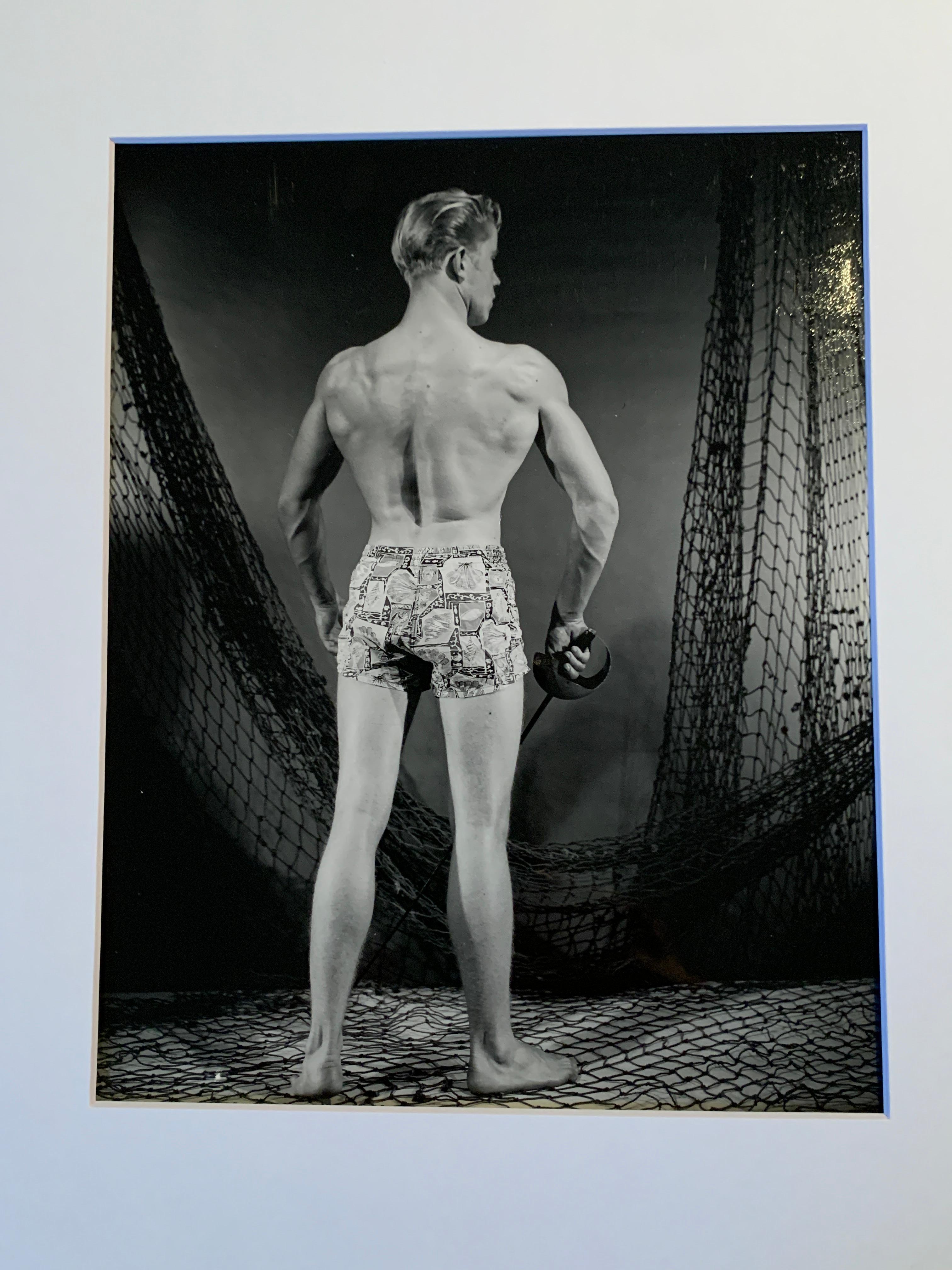 Vintage Bruce of Los Angeles Matched Set Original B & W Male Photograph Set  For Sale 1