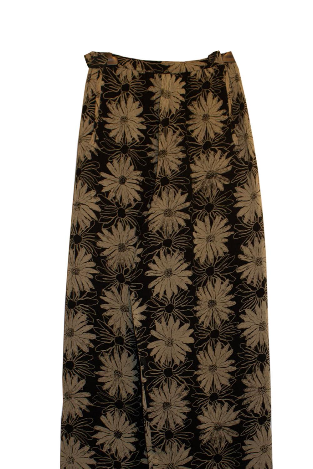 Vintage Bruce Oldfield Custom Made Silk Pant Suit For Sale 1