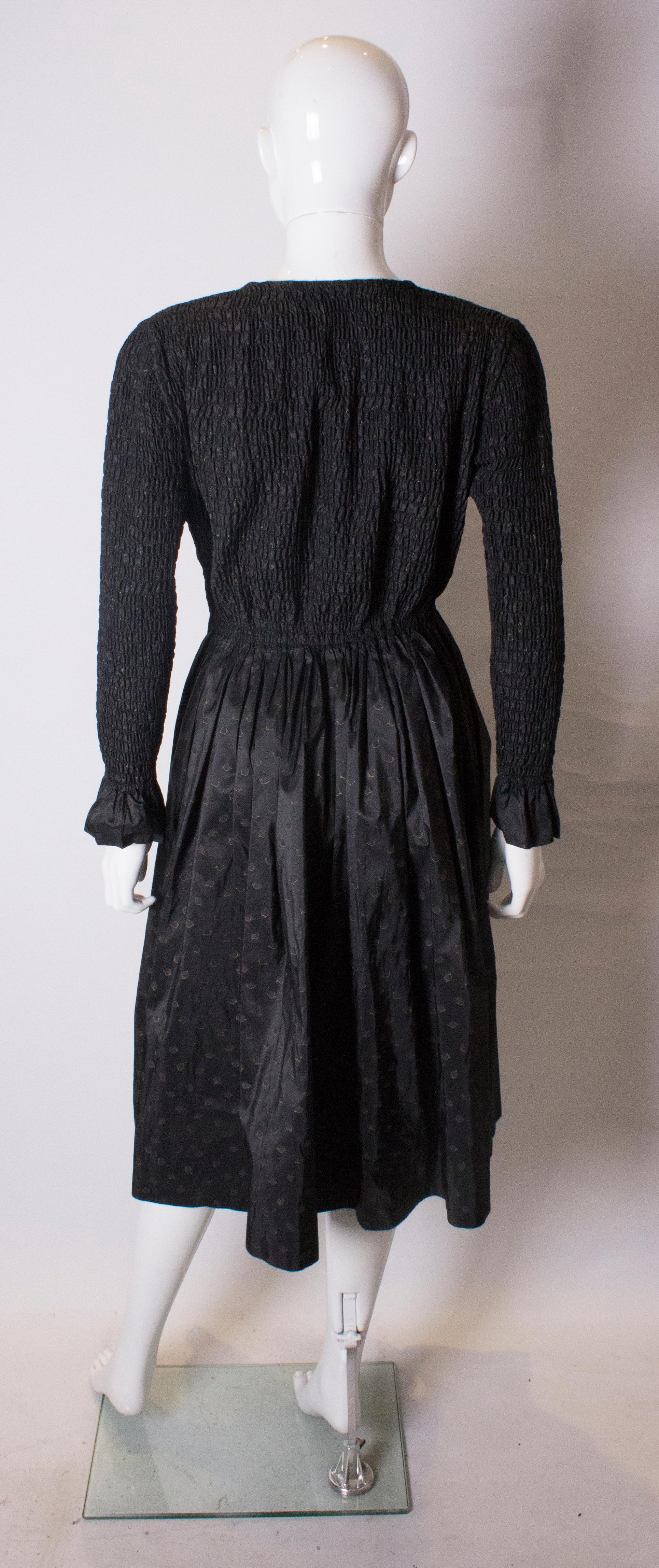 Women's Vintage Bruce Oldfield Silk Dress For Sale