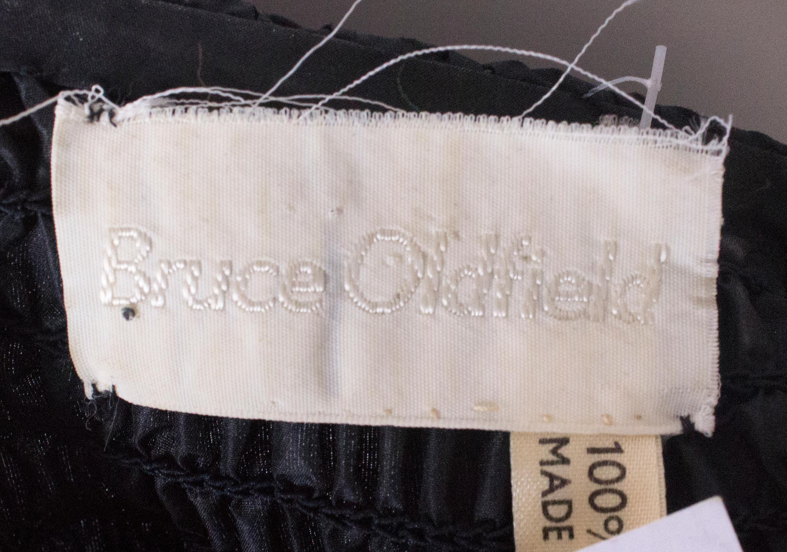Bruce Oldfield Vintage Seidenkleid im Angebot 4