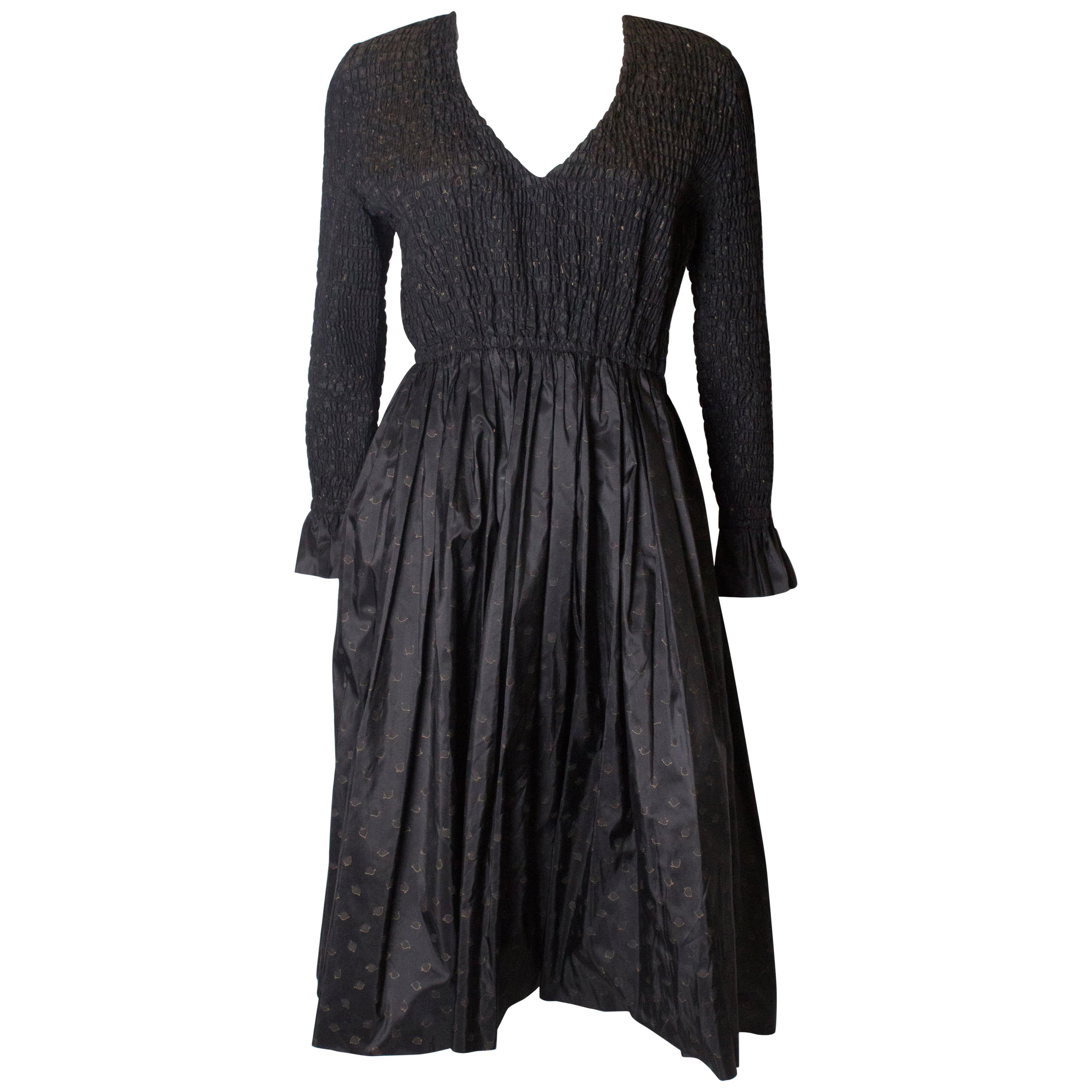 Bruce Oldfield - Robe en soie vintage
