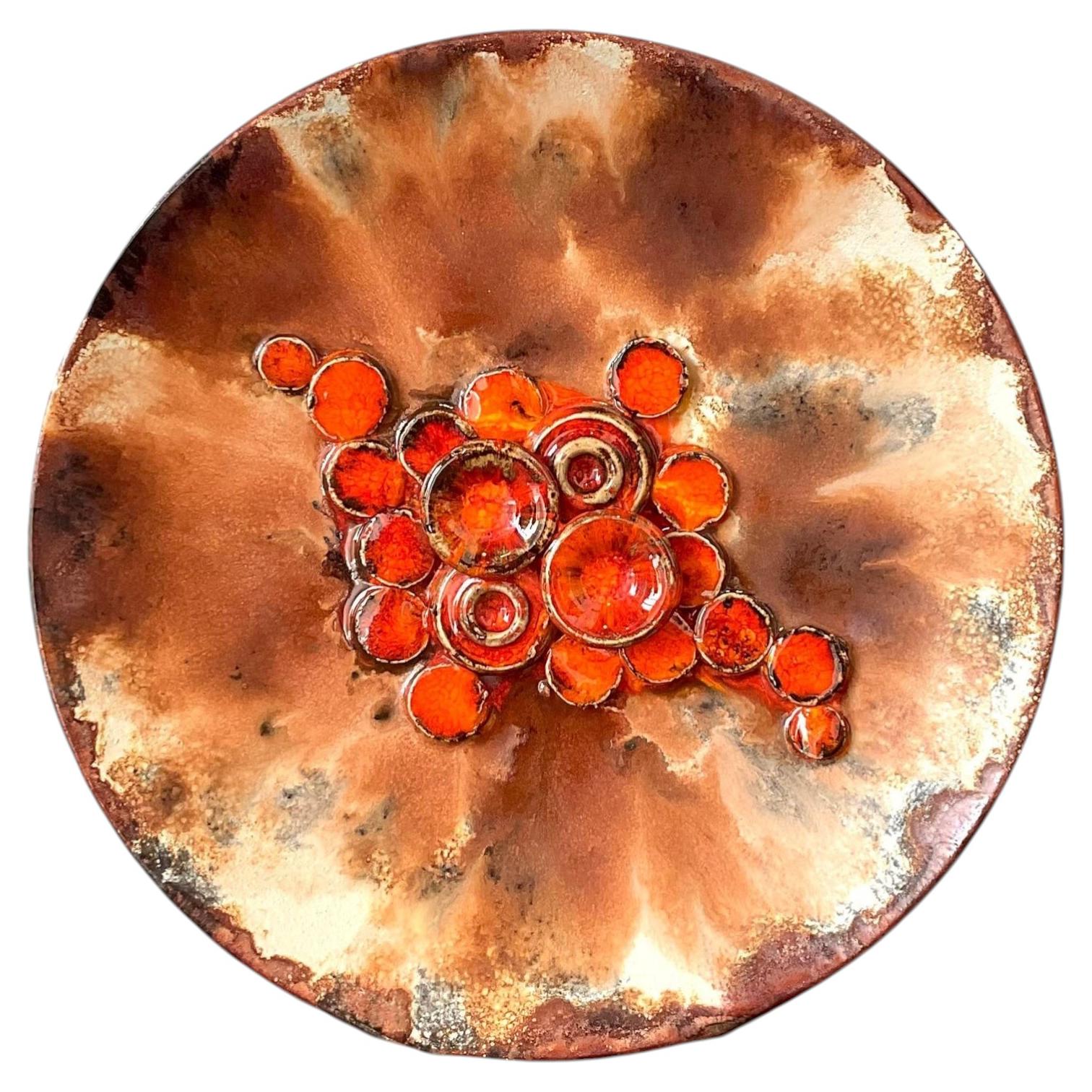 Vintage Brueghel Ceramic Plate