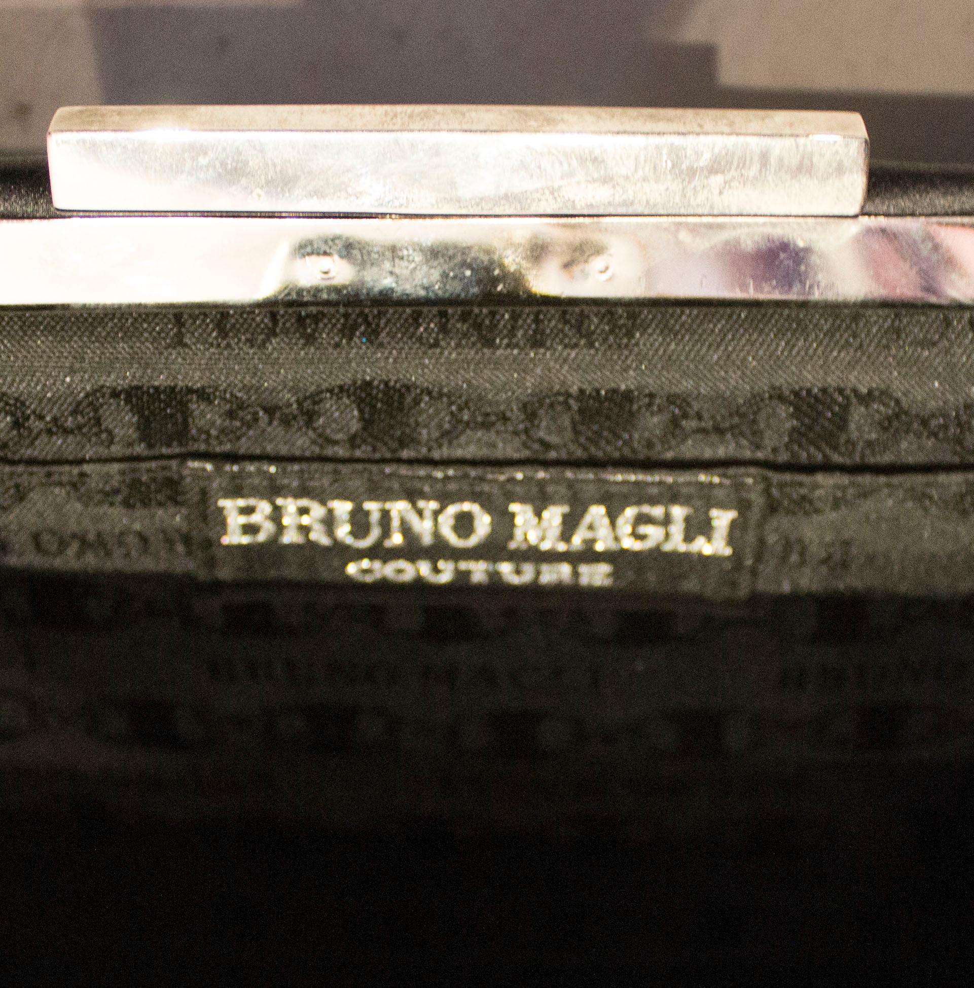 Bruno Magli - Sac de soirée couture vintage Bon état - En vente à London, GB