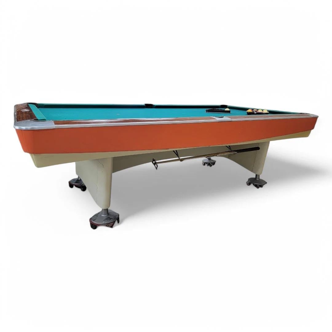 Mesa de billar Brunswick vintage con accesorios en Bueno estado para la venta en Chicago, IL