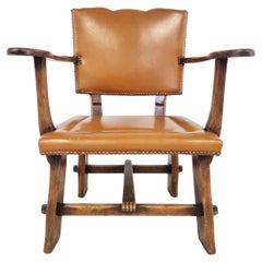 Vintage Brutalist Armchair, 1960s