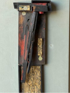 Brutalistisches Vintage-Kunstwerk von Jean Olds