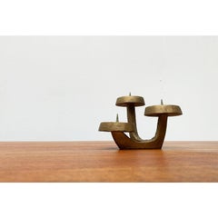Vintage Brutalist Candleholder, 1970s
