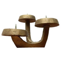 Vintage Brutalist Candleholder, 1970s