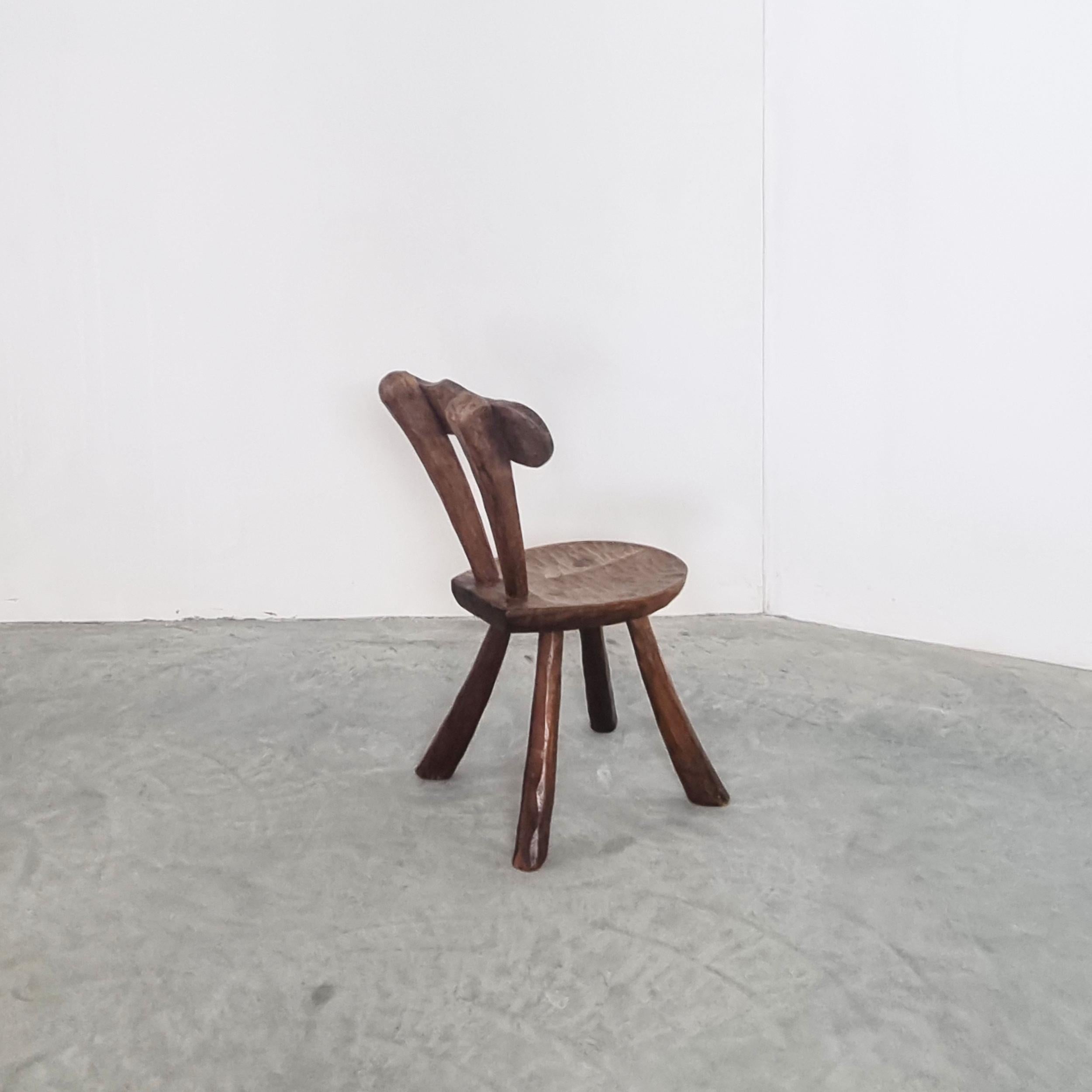 Mid-20th Century Vintage Brutalist Chair, 1950s