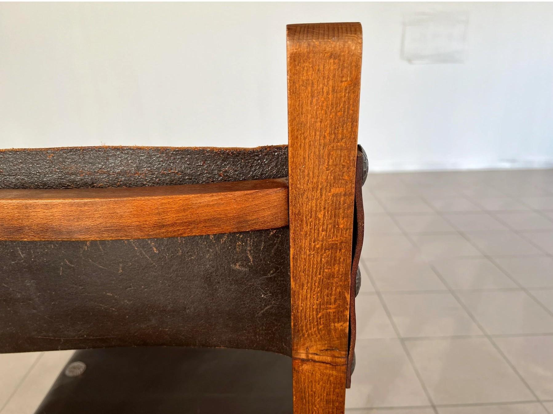 Sedie brutaliste d'epoca di Navarro Argudo, Spagna - set di 6 in vendita 4