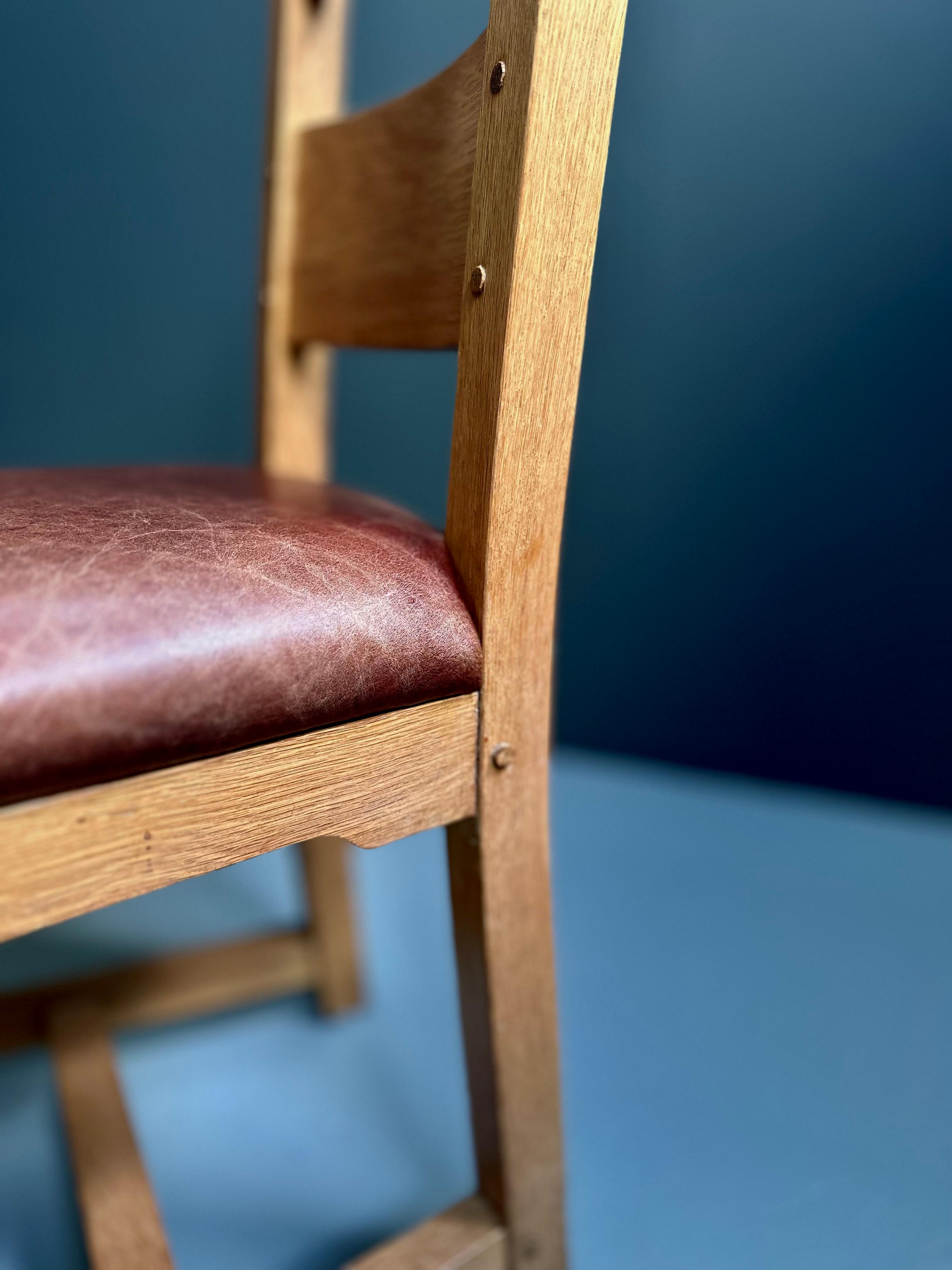 Vintage brutalist dining chairs, 1960s For Sale 3