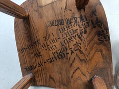 Vintage brutalist dining chairs, set of 12 - 1960s