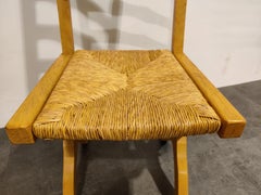 Vintage Brutalist Dining Chairs, Set of 6, 1960s