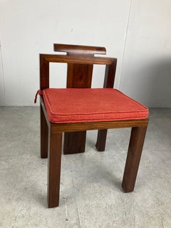 Vintage Brutalist Extendable Dining Table and Chairs, 1970s