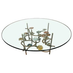 Vintage Brutalist ‘Lily’ Cocktail Or Coffee Table After Silas Seandel