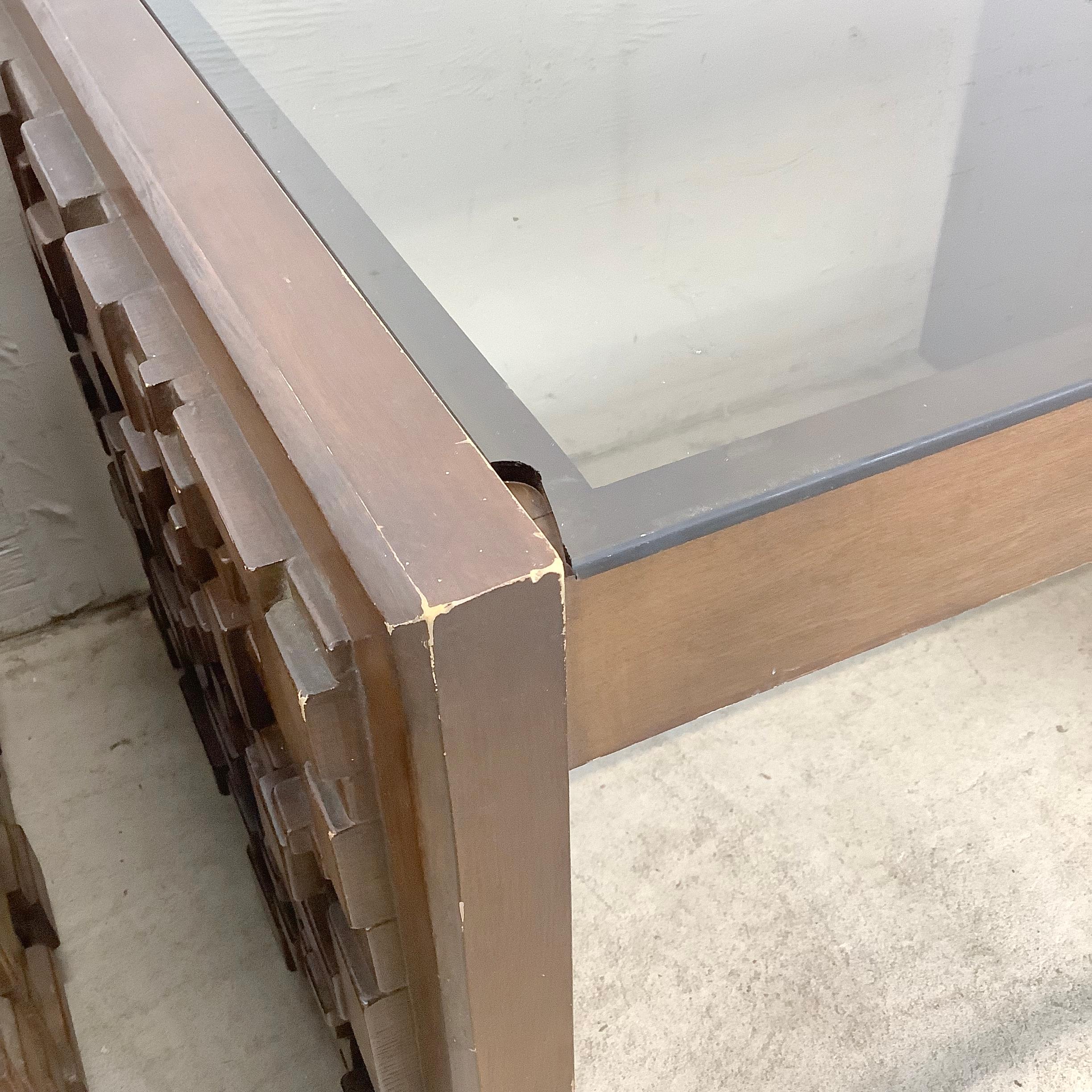 Vintage Brutalist Modern End Tables For Sale 12