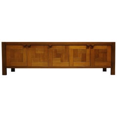 Vintage Brutalist Sideboard, 1970s