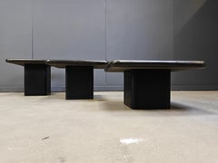 Nido de pizarra brutalista vintage de C. Kneip, años 90