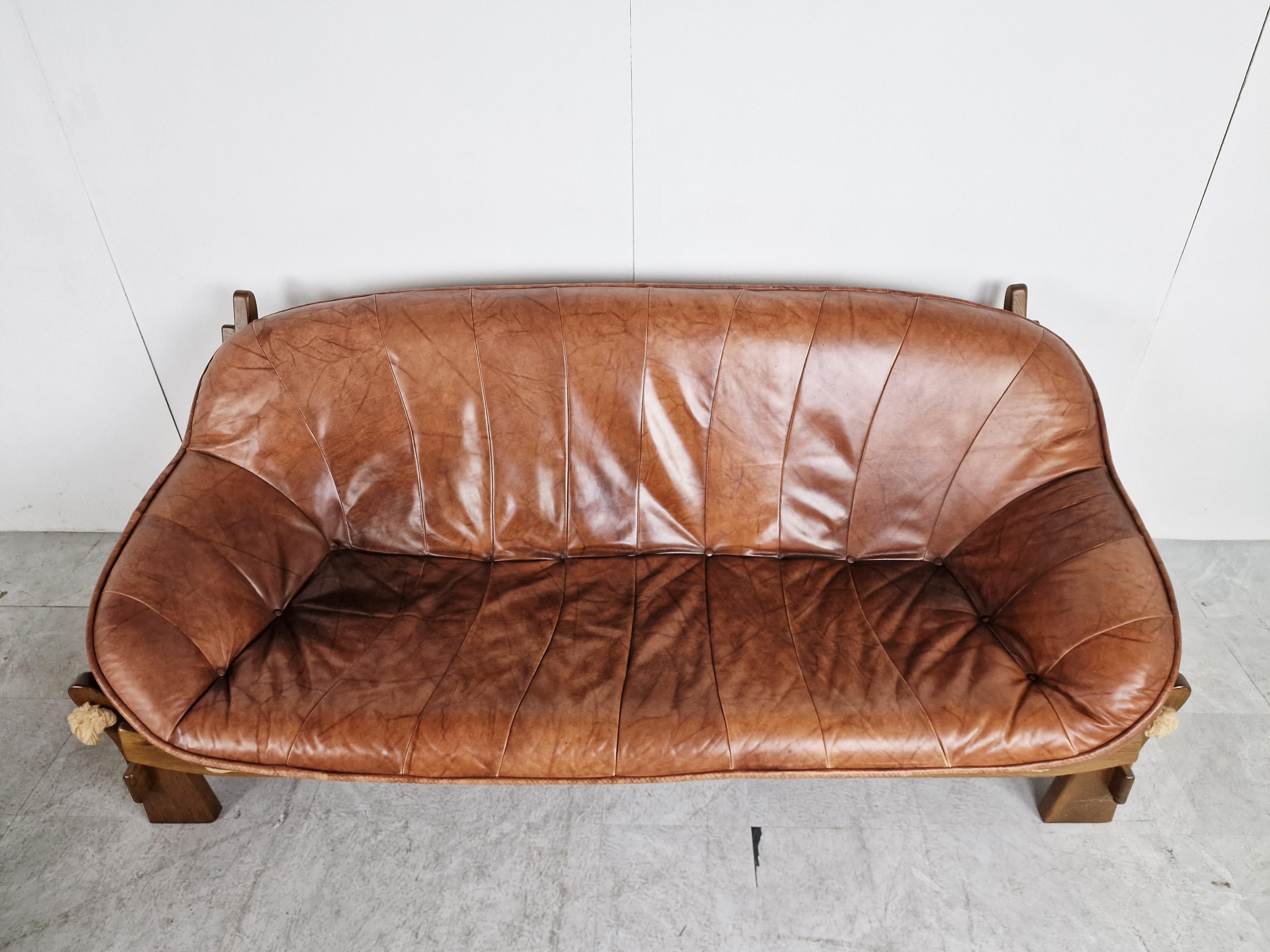 Vintage Brutalist Sofa Set, 1960s 1