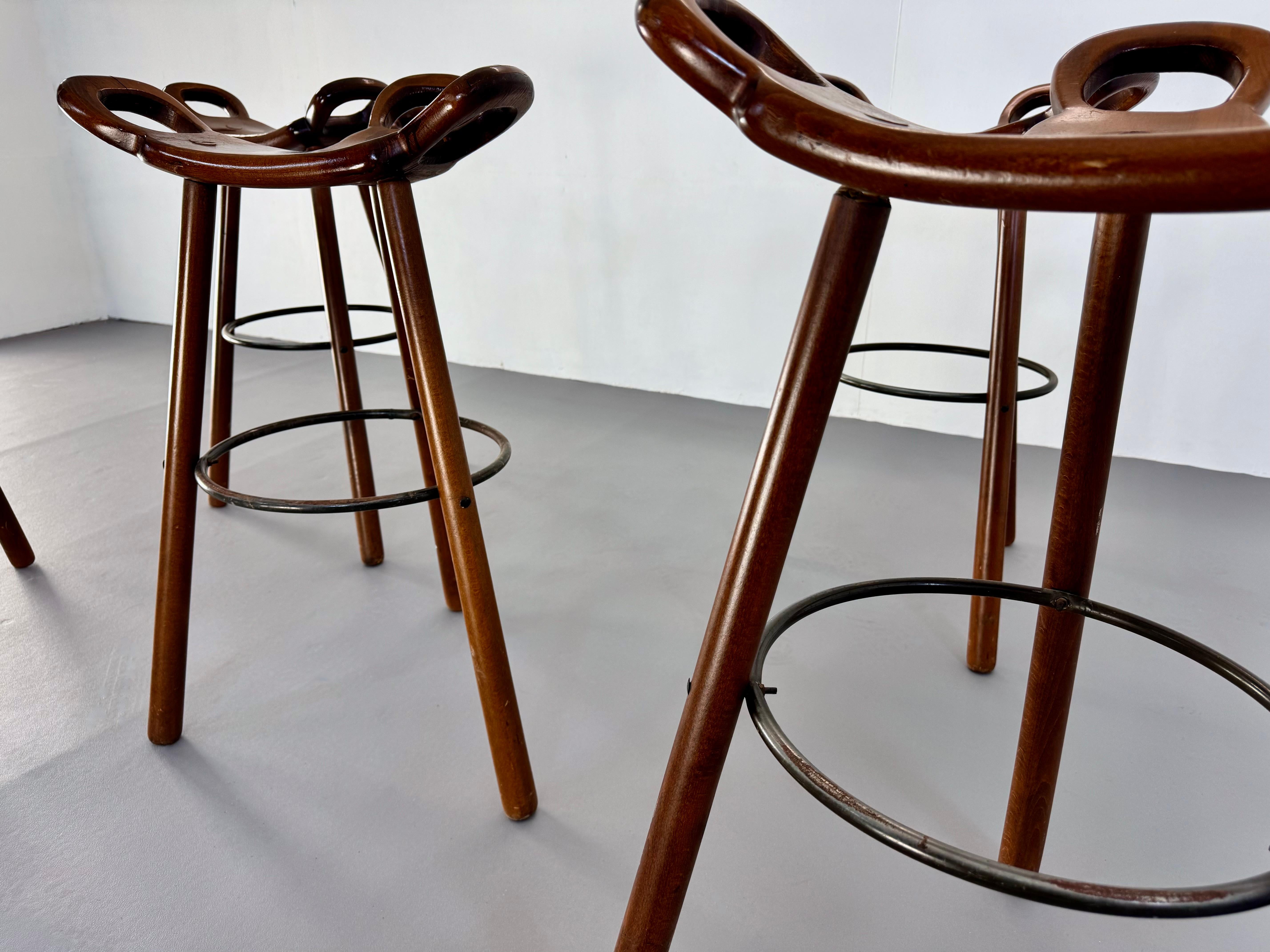 Vintage Brutalist Stool 