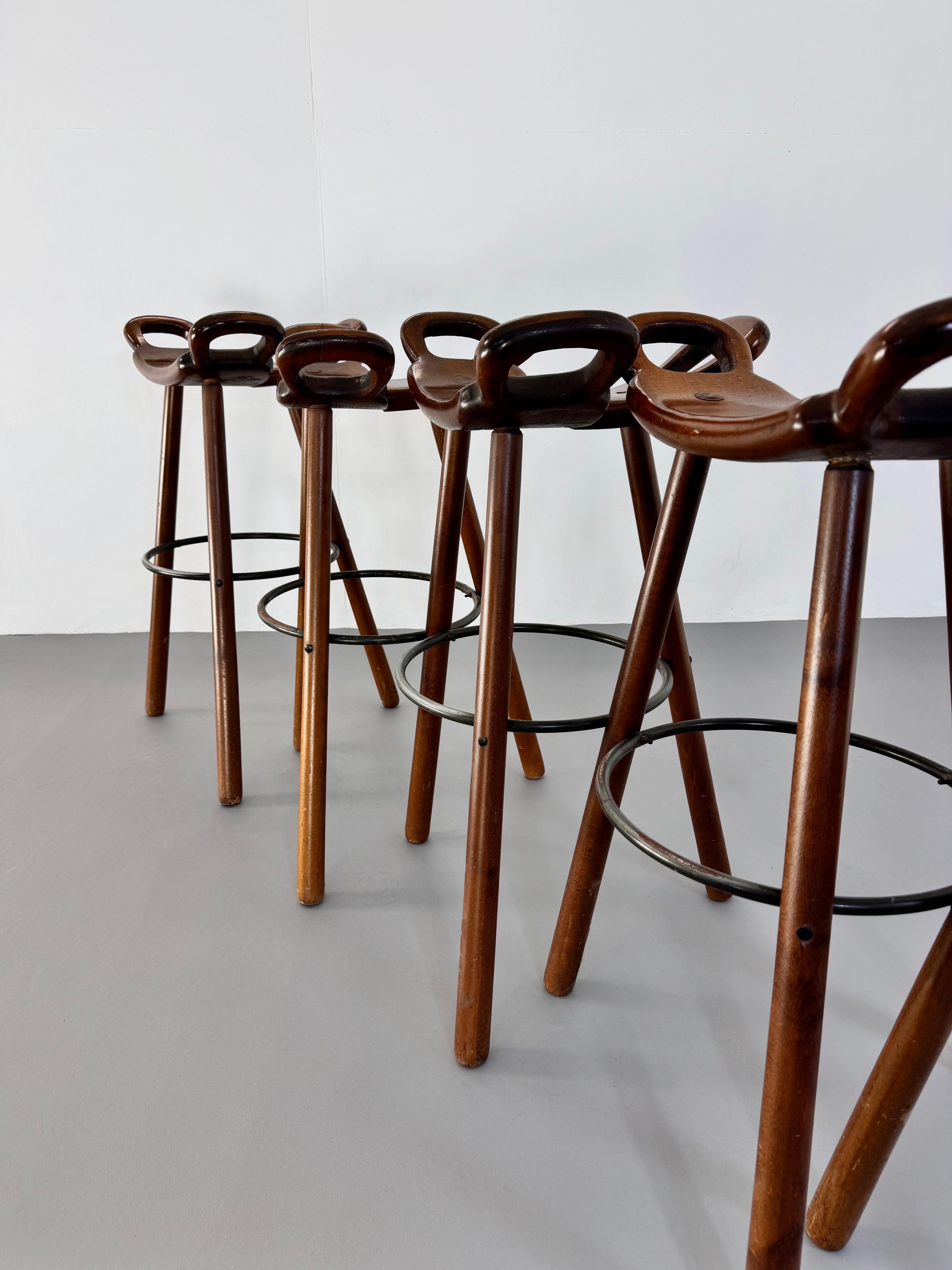 Vintage Brutalist Stool 