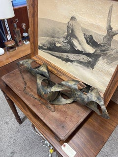 Vintage Brutalist Style Decorative Wall Hanging.