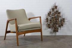 Vintage Brutalist Wall Sculpture