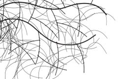 Vintage Brutalist Wire Work Wall Mounted Tree Sculpture att. to Jere c. 1970's