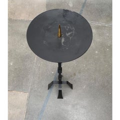 Chandelier vintage brutaliste en fer forgé, 1970