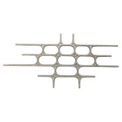 Escultura de pared brutaslist vintage , años 70