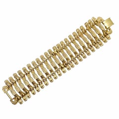 collar y pulsera vintage BSK texturizados Cleopatra años 60