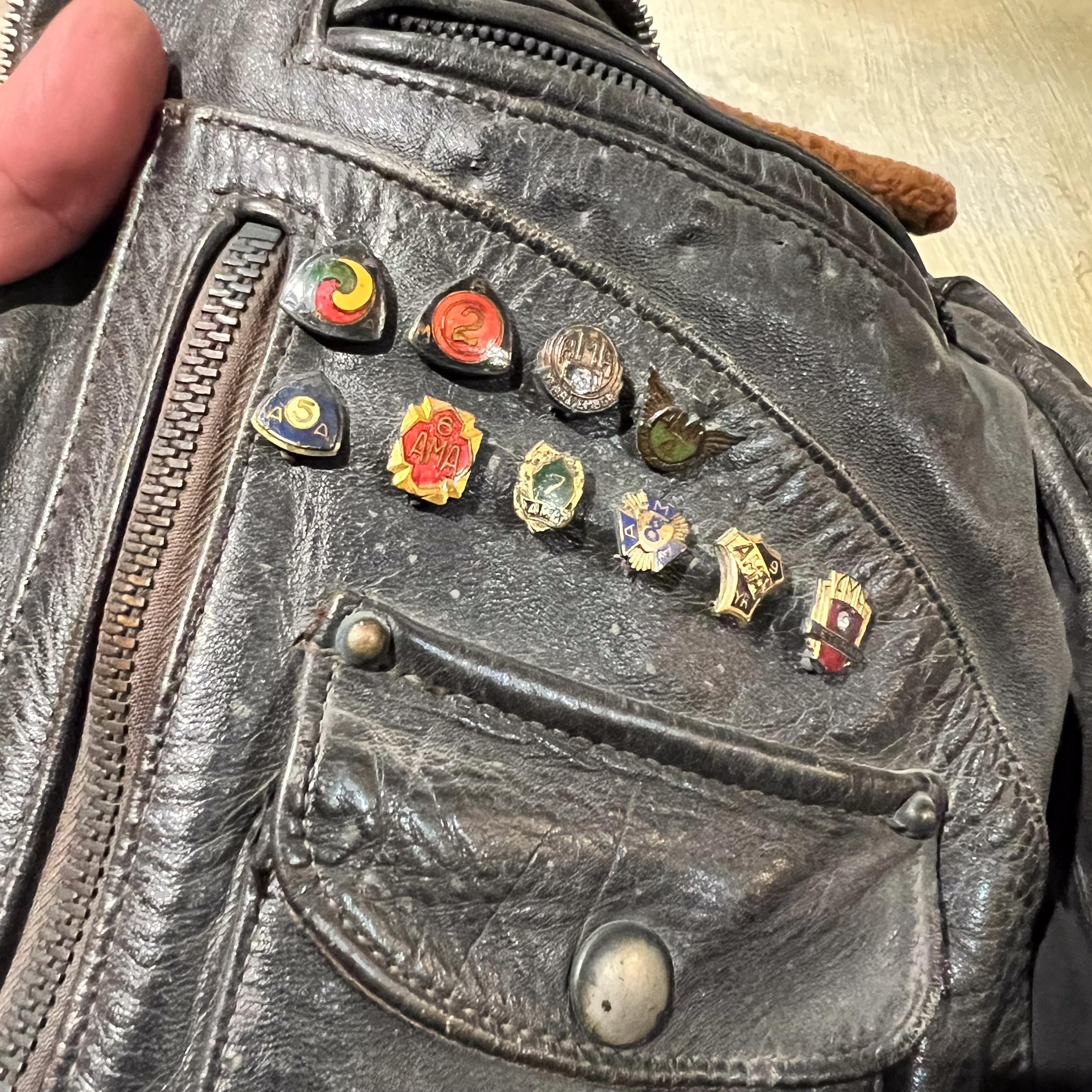 Vintage Buco Leather Motorcycle Jacket Joseph Buegeleisen Co Detroit 3