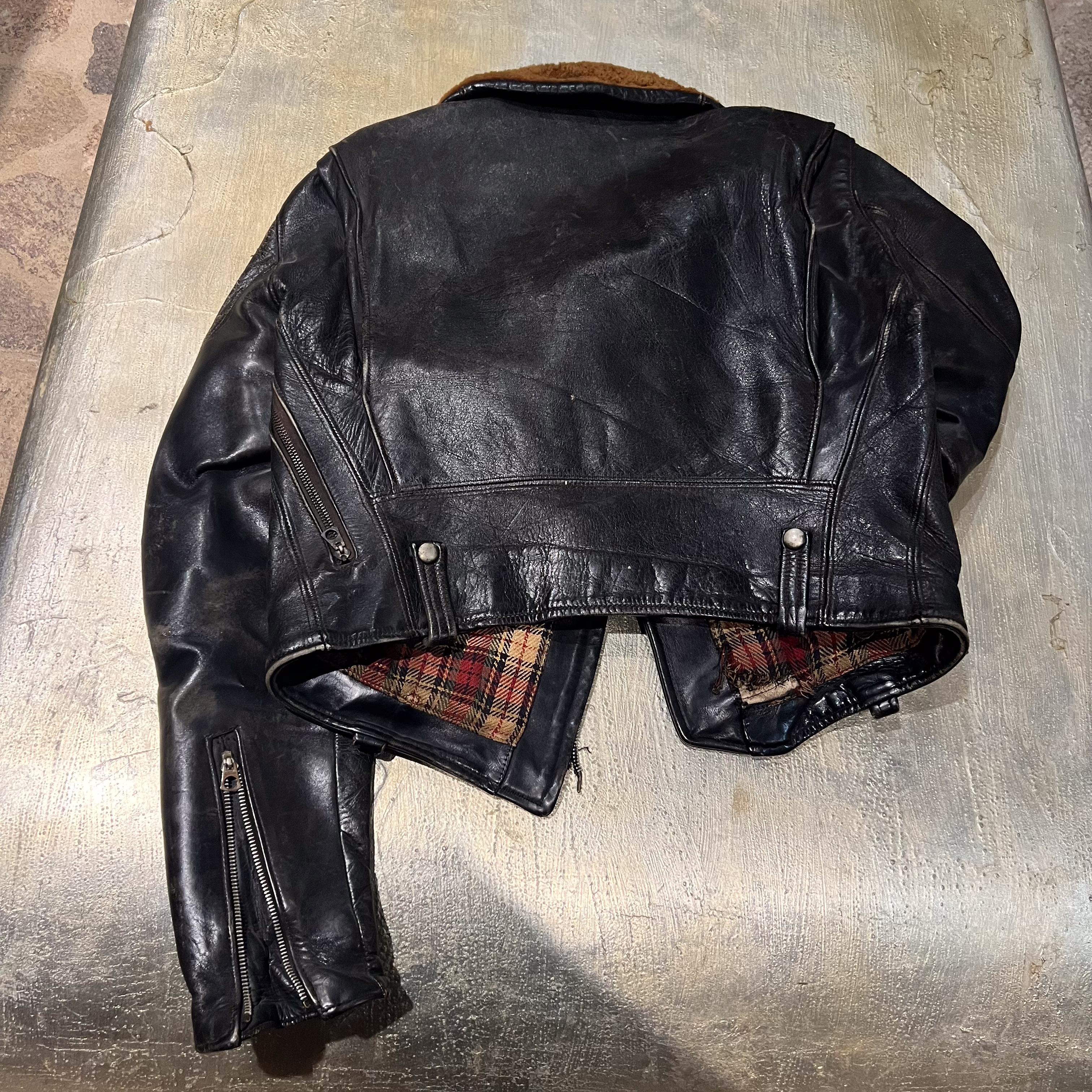 Vintage Buco Leather Motorcycle Jacket Joseph Buegeleisen Co Detroit 4