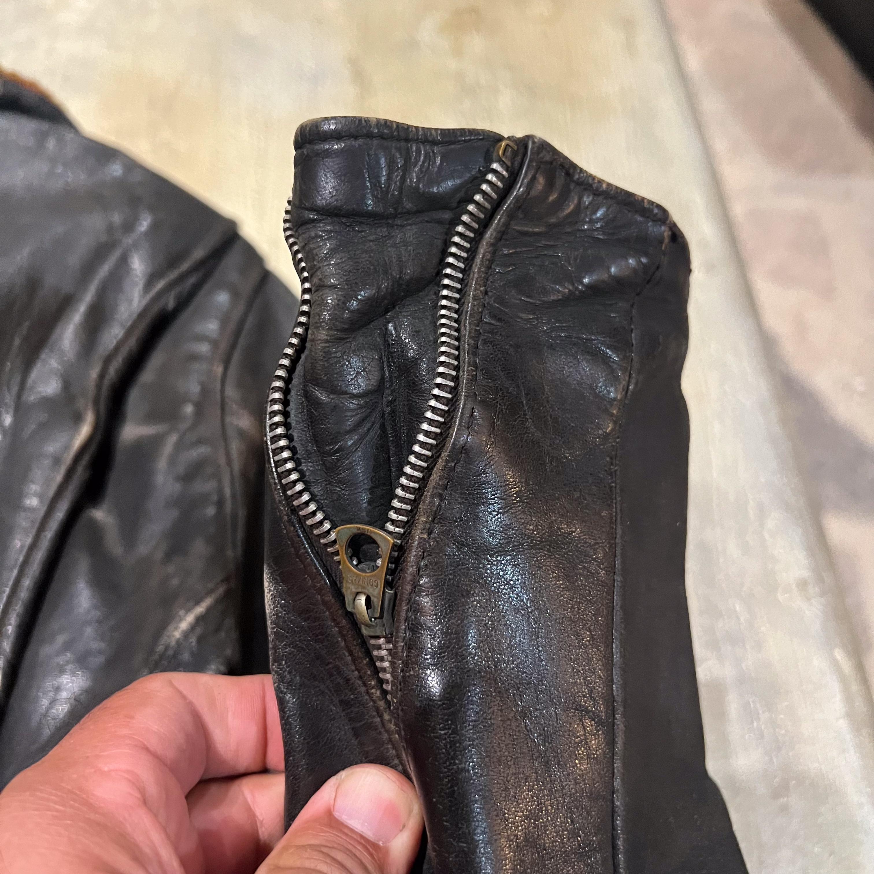 Vintage Buco Leather Motorcycle Jacket Joseph Buegeleisen Co Detroit 5