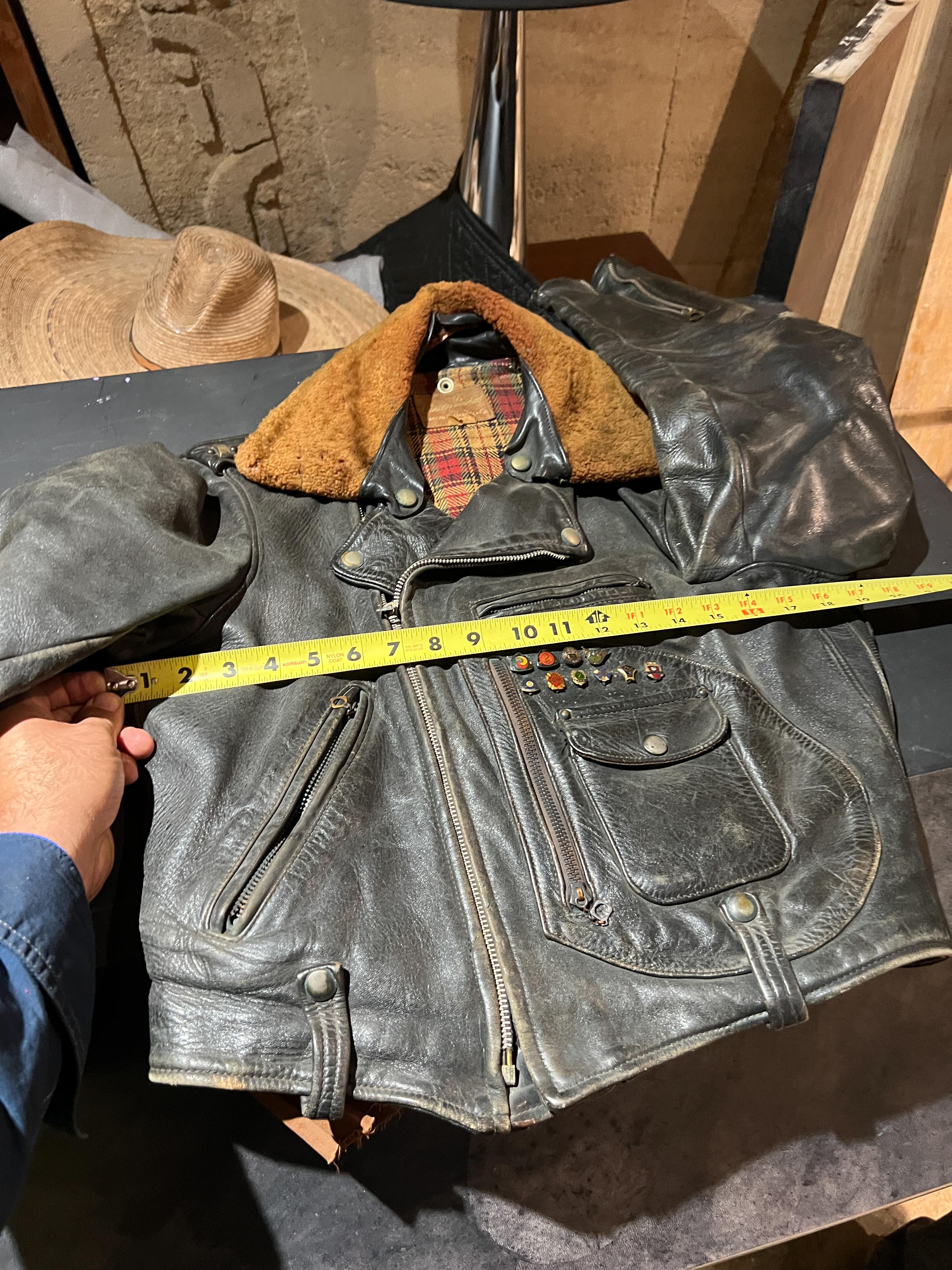 Vintage Buco Leather Motorcycle Jacket Joseph Buegeleisen Co Detroit 11