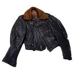 Vintage Buco Leather Motorcycle Jacket Joseph Buegeleisen Co Detroit