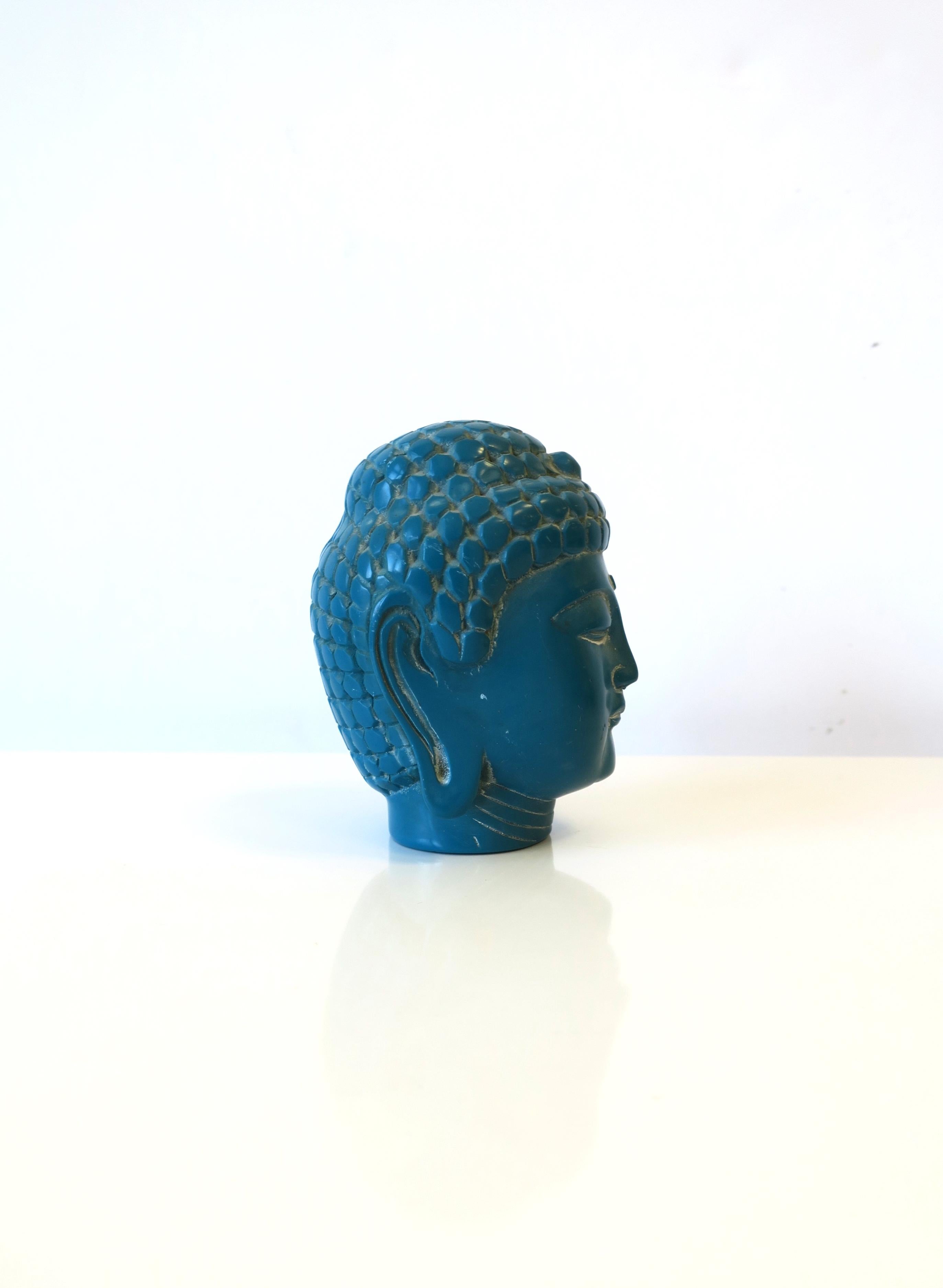 Asian Vintage Buddha Head Bust For Sale