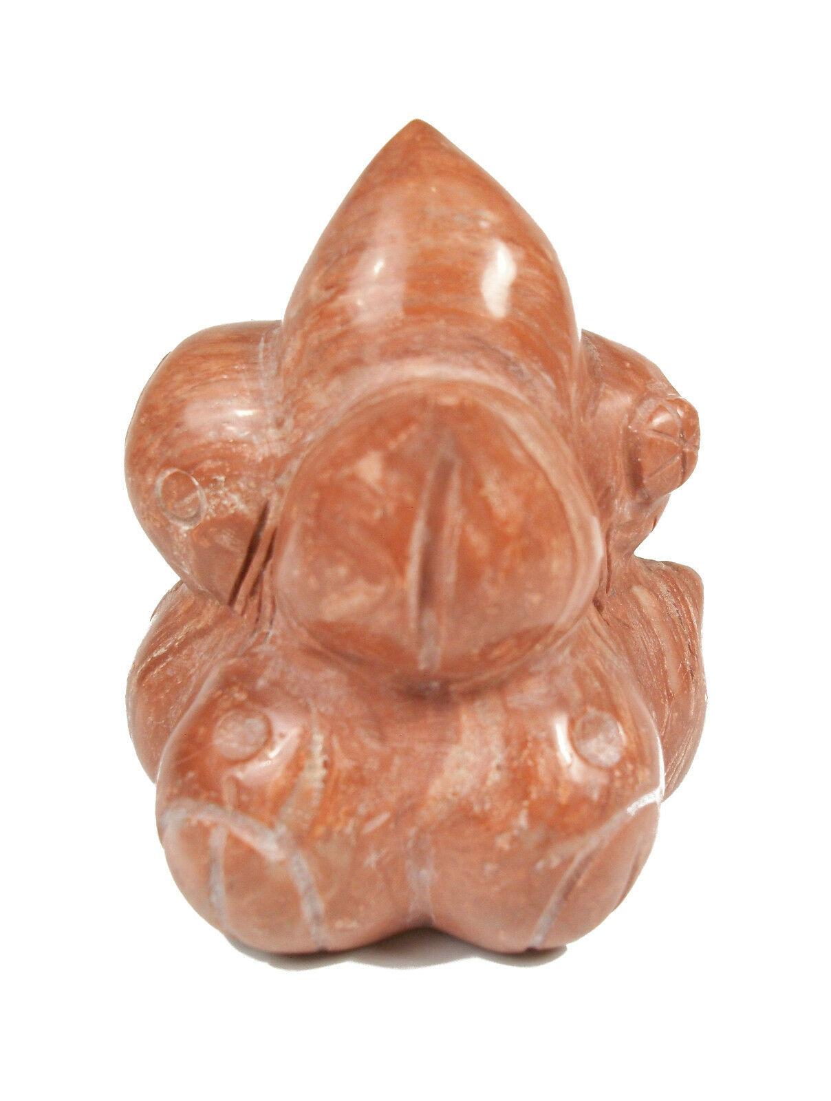 Hand-Carved Vintage Buddhist 'Nine Peaches' Stone Carving, Unsigned, China, 20th Century For Sale