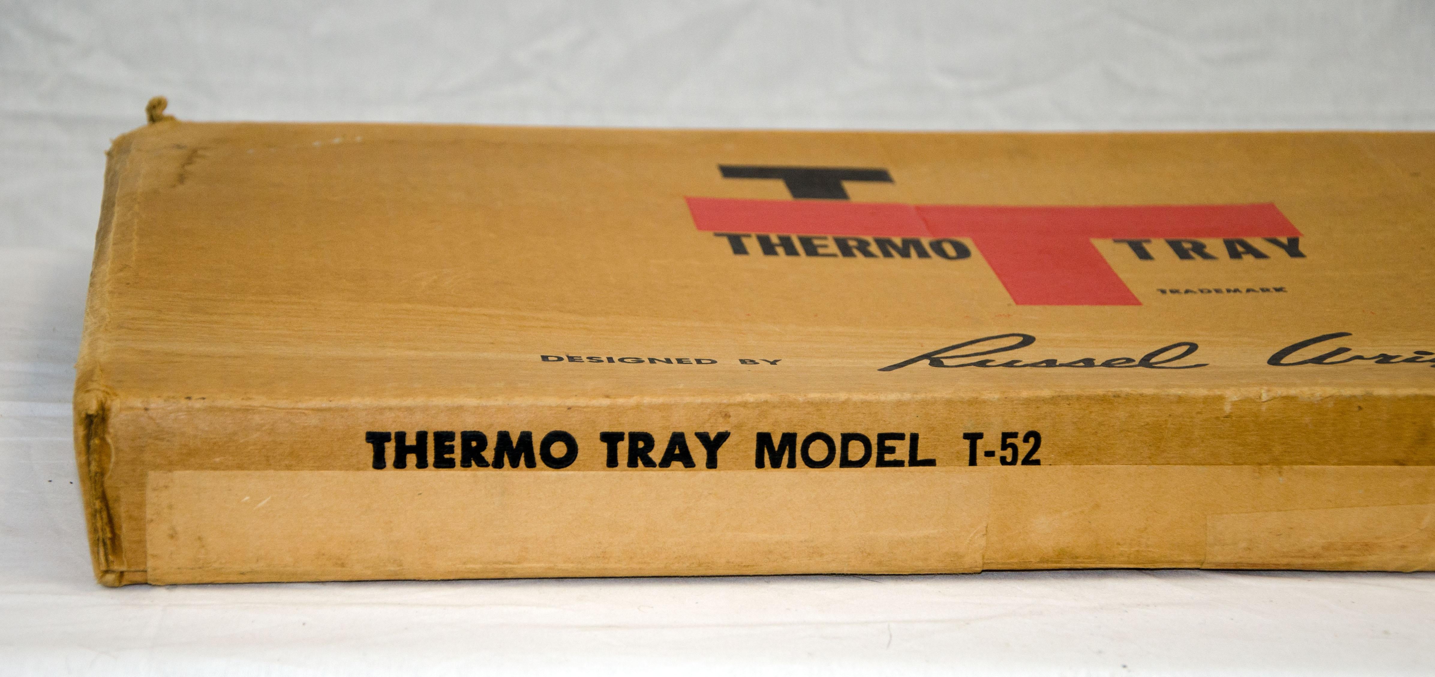 Vintage Buffet Service Thermo Tray Model 52. Russel Wright For Sale 1