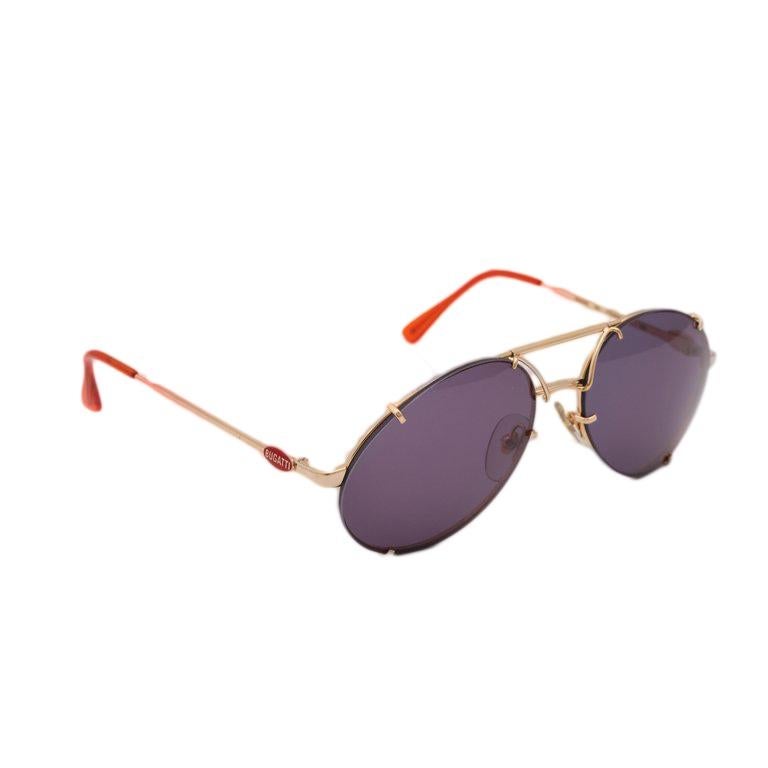 Vintage Bugatti Aviator Sunglasses 65359 For Sale at 1stDibs 