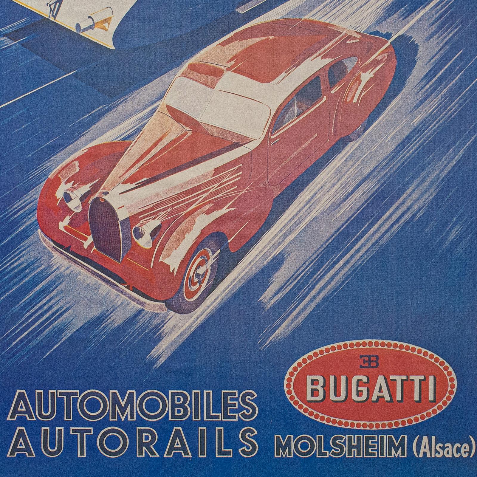 bugatti poster