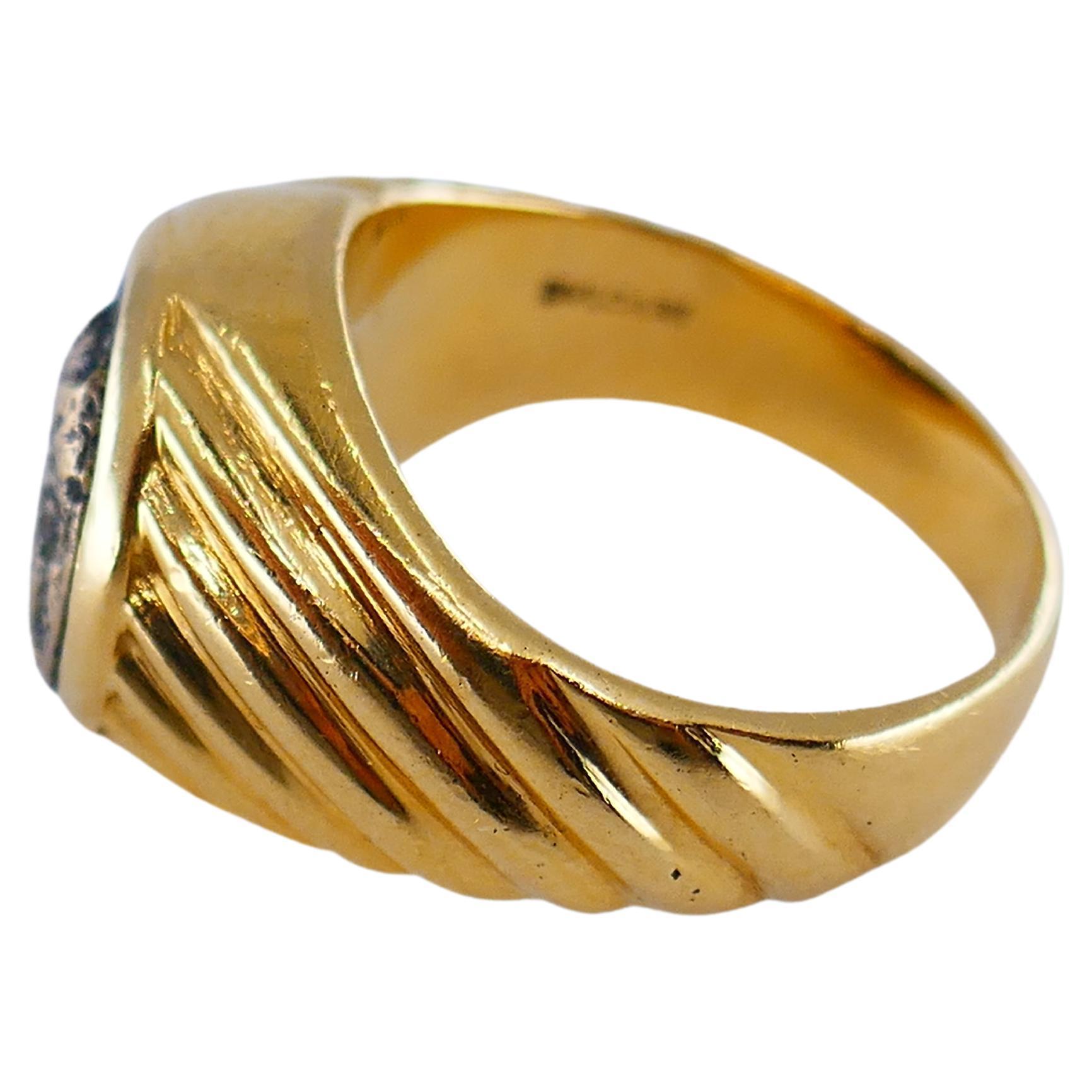 bulgari gold ring
