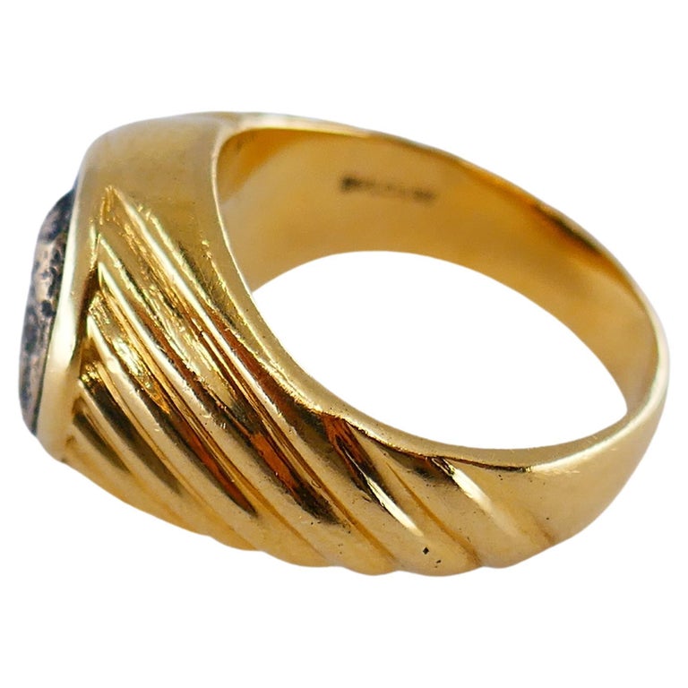 Anello d'oro vintage Bulgari Ancient Coin in vendita su 1stDibs | anelli  bulgari anni '70, anelli bulgari vintage, anello mignolo bulgari