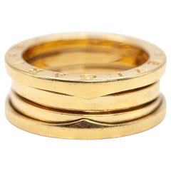 Vintage Bulgari B Zero1 18K YG Wide Band Ring