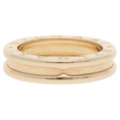 Anello Bulgari B.zero1 d'epoca in oro giallo.