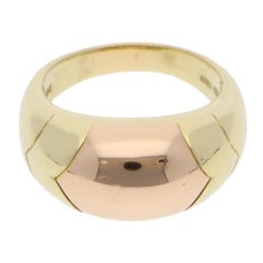 Vintage Bulgari Celtaura Ring in Yellow and Rose Gold