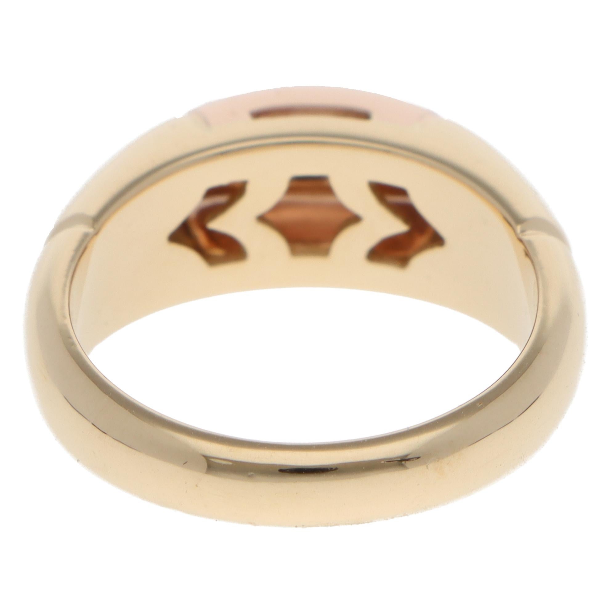 Bulgari Bague Celtaura en or jaune et rose en vente 1