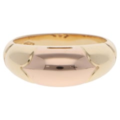 Anillo Vintage Bulgari Celtaura de Oro Amarillo y Rosa