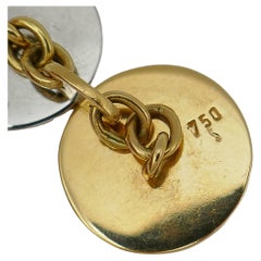 Vintage Bulgari Cufflinks Bvlgari Bvlgari Gold Steel