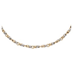 Vintage Bulgari Fancy Link Chain Necklace
